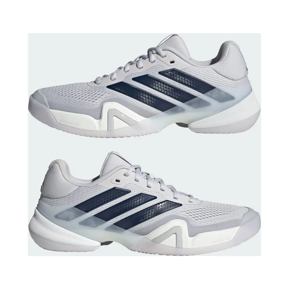 Adidas Barricade 14 Tennis Shoes Dash Grey / Aurora Ink / Cloud White (KK4408)