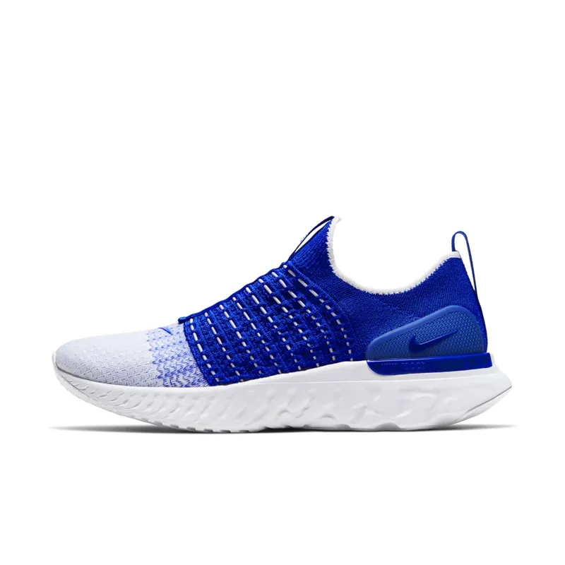 Nike React Phantom Run Flyknit 2 Photo Blue White Photo Blue/White (CJ0277-400)