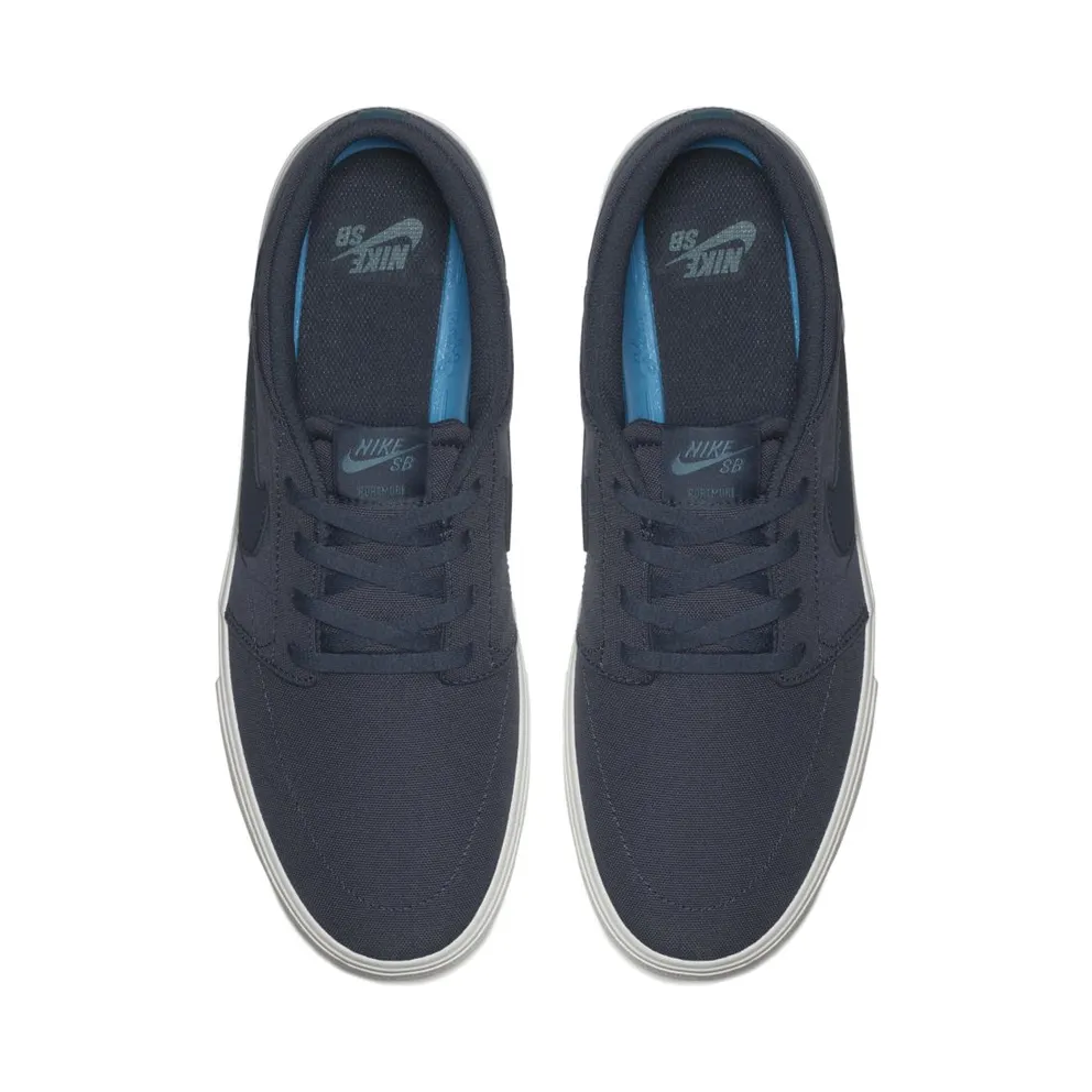 Nike Sb Portmore II Solar Cnvs Thunder Blue Thunder Blue Thunder Blue/Thunder Blue (880268-444)