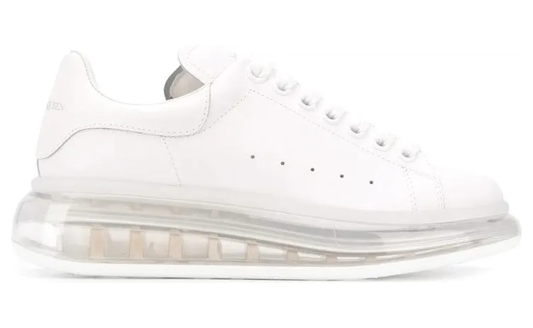 Alexander McQueen Oversized Clear Sole White (611698WHX989000)
