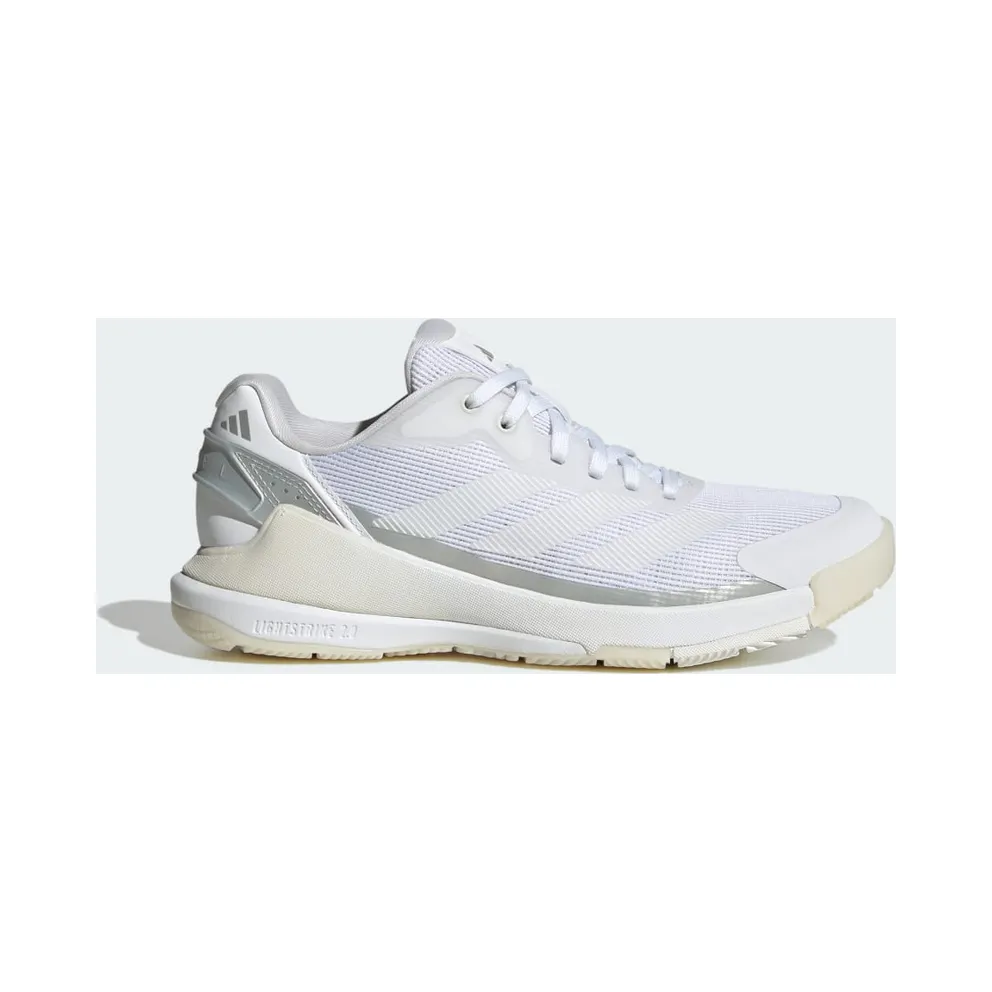 Adidas Crazyquick Lightstrike Padel Shoes Cloud White / Cloud White / Zero Metalic (JR4659)