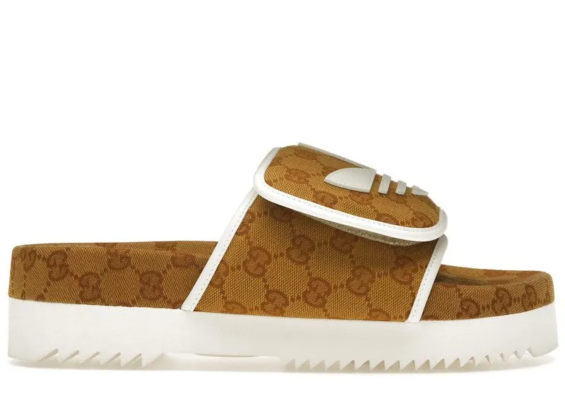 Gucci x Adidas Monogram Slide Mesa (702412 FAAW2 7142)