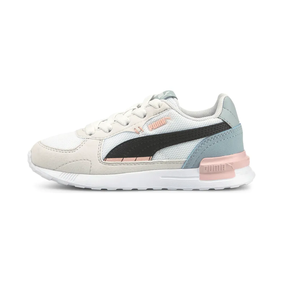 PUMA Graviton AC Kids’ White/Black/Nimbus Cloud (381988-05)