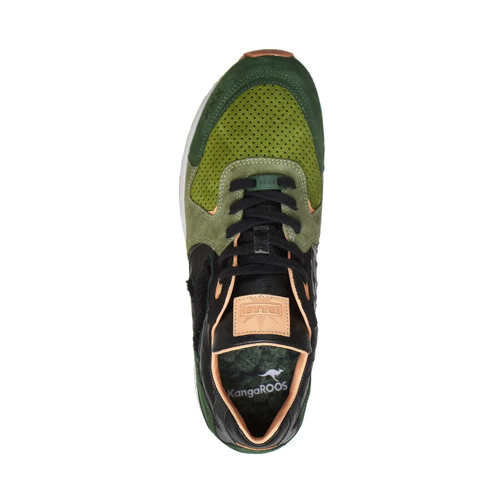 KangaROOS Coil-R2 Sin City 2 Made in Germany Jet Black / Green (47504-5330)