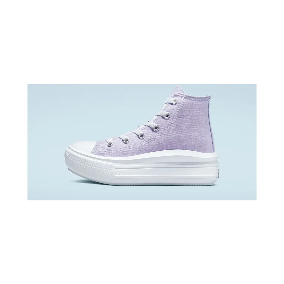 Converse Chuck Taylor All Star Move Platform Gel Patch Moonstone Violet/Royal Pulse (A02496C)