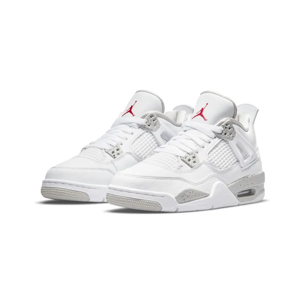 Air Jordan 4 Retro Tech White (GS) (2021) (DJ4699-100)