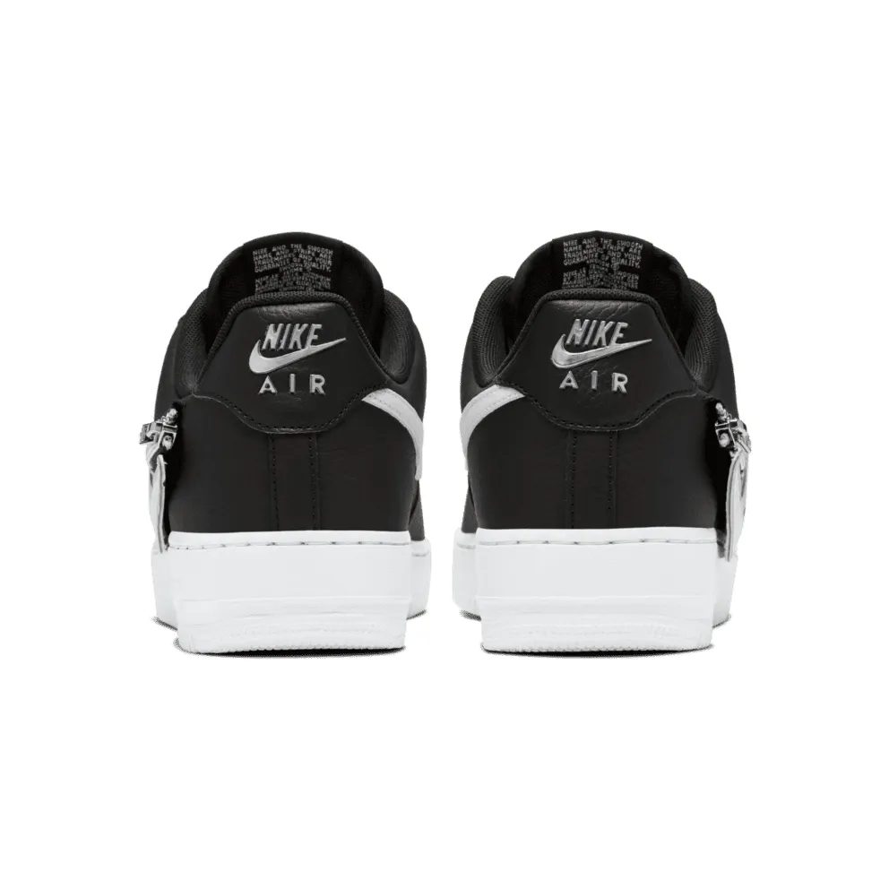 Nike Air Force 1 Low Zip Swoosh Black Black/White (CW6558-001)
