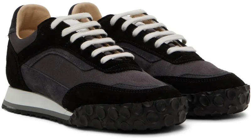 Spalwart Black Track Trainer Sneakers (65039735995)