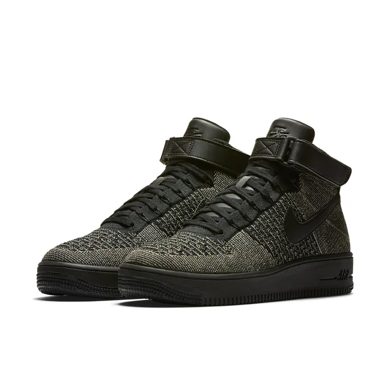 Nike Air Force 1 Ultra Flyknit Mid Palm Green Palm Green/Black-White (817420-301)