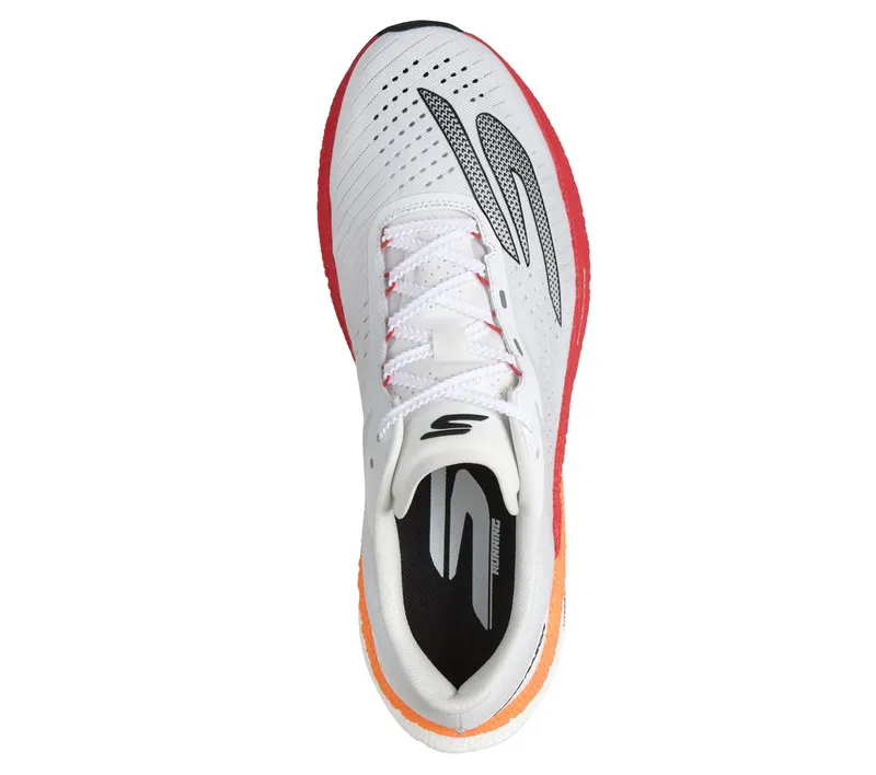 Skechers Aero Razor Sneaker White/Black/Orange