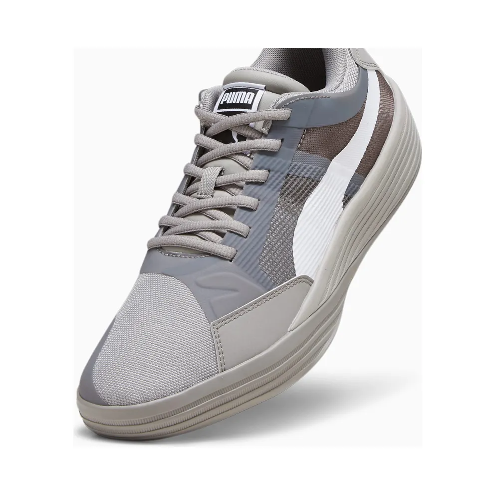 Puma Clyde All-Pro Team Basketball Shoes Grey/White (19550908)