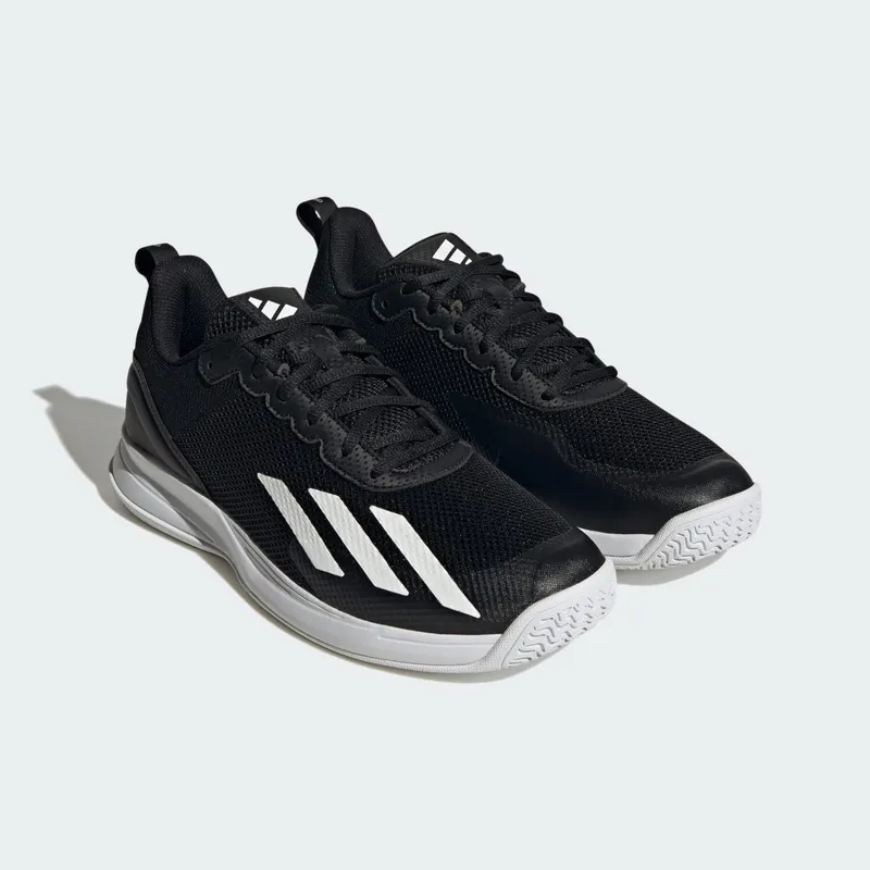 adidas Courtflash Speed Core Black Cloud White Matte Silver (IG9537)