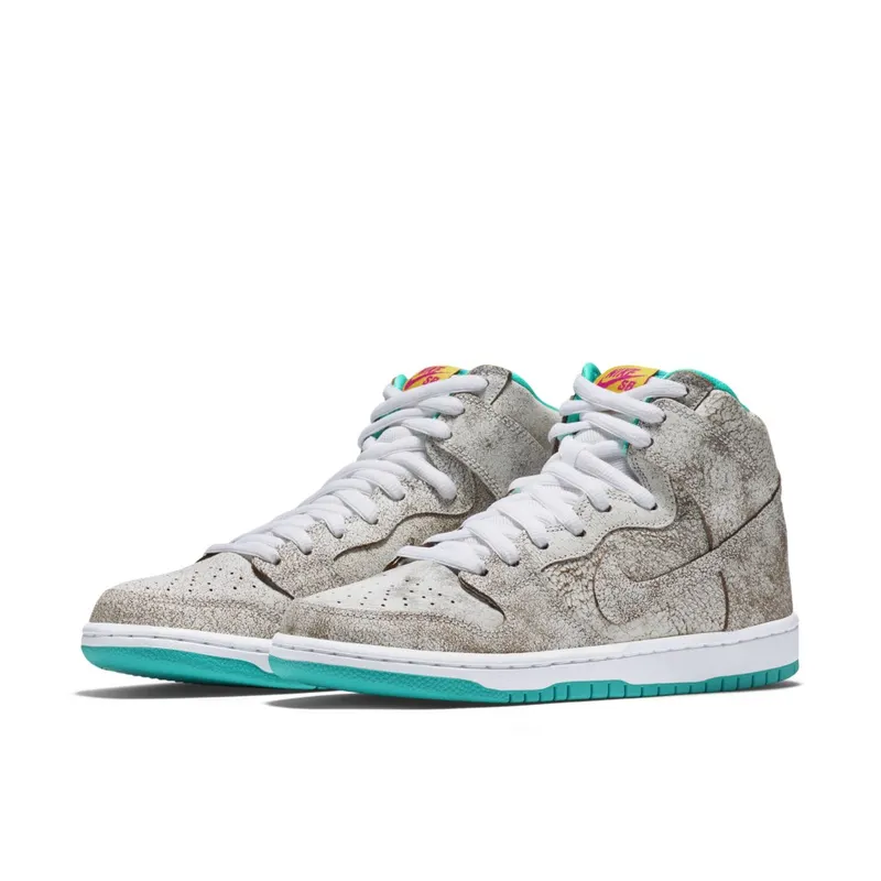 Nike Dunk SB High Flamingo White/White-Hyper Jade (313171-117)