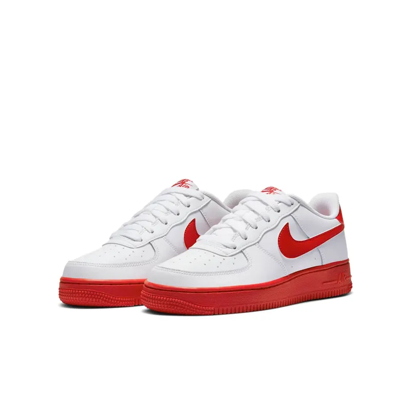 Nike Air Force 1 Low White Red Midsole (CV7663-102)