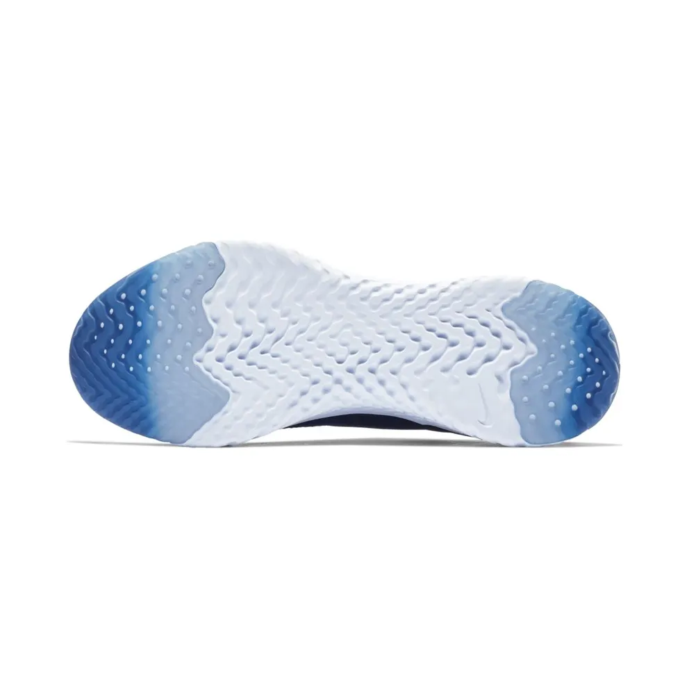 Nike Epic React Flyknit College Navy Diffused Blue College Navy/Football Grey-Black-Diffused Blue (AQ0067-402)