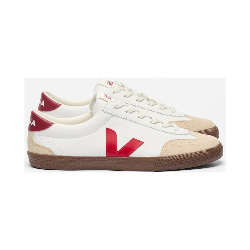 Veja Volley O.T. Leather “White/Red / Sand” (VO2003533)