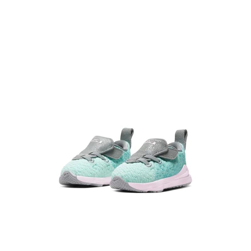 Nike LeBron 17 South Beach (TD) Light Aqua/Particle Grey (BQ5596-444)