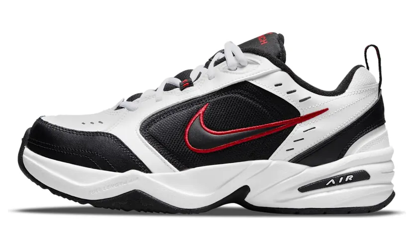Nike Air Monarch IV 4E Wide White Red