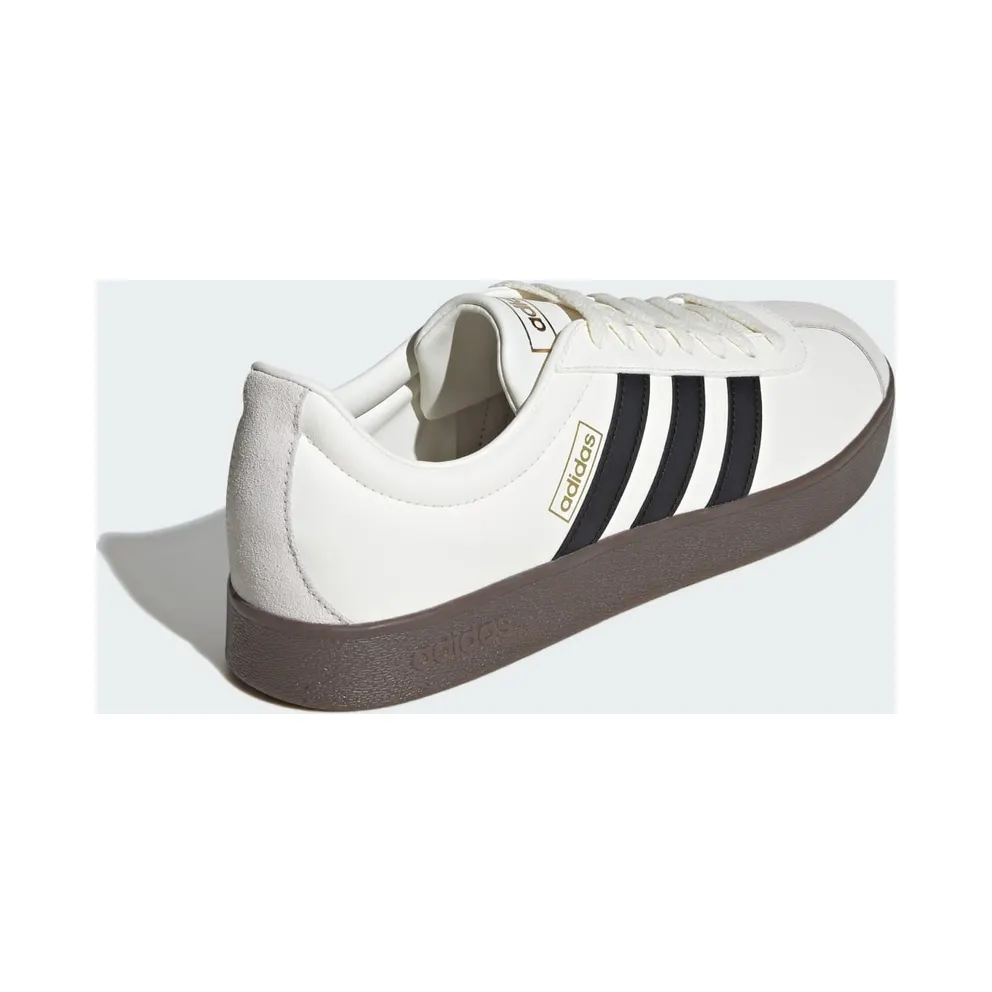 Adidas VL Court Classic Shoes Cream White / Core Black / Gum (JI0497)