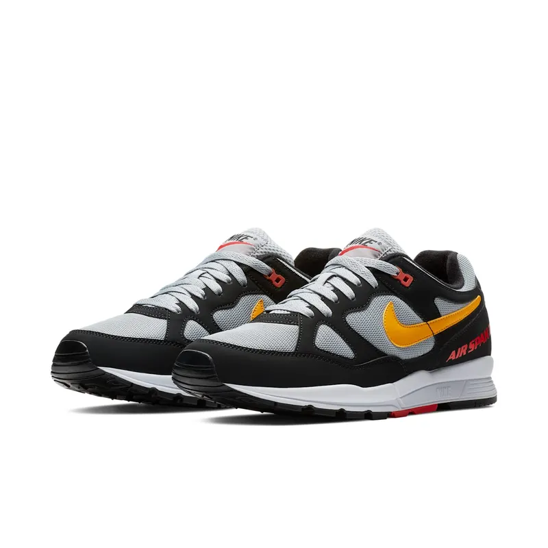 Nike Air Span 2 Black Yellow Ochre Black/Yellow Ochre-Wolf Grey (AH8047-010)