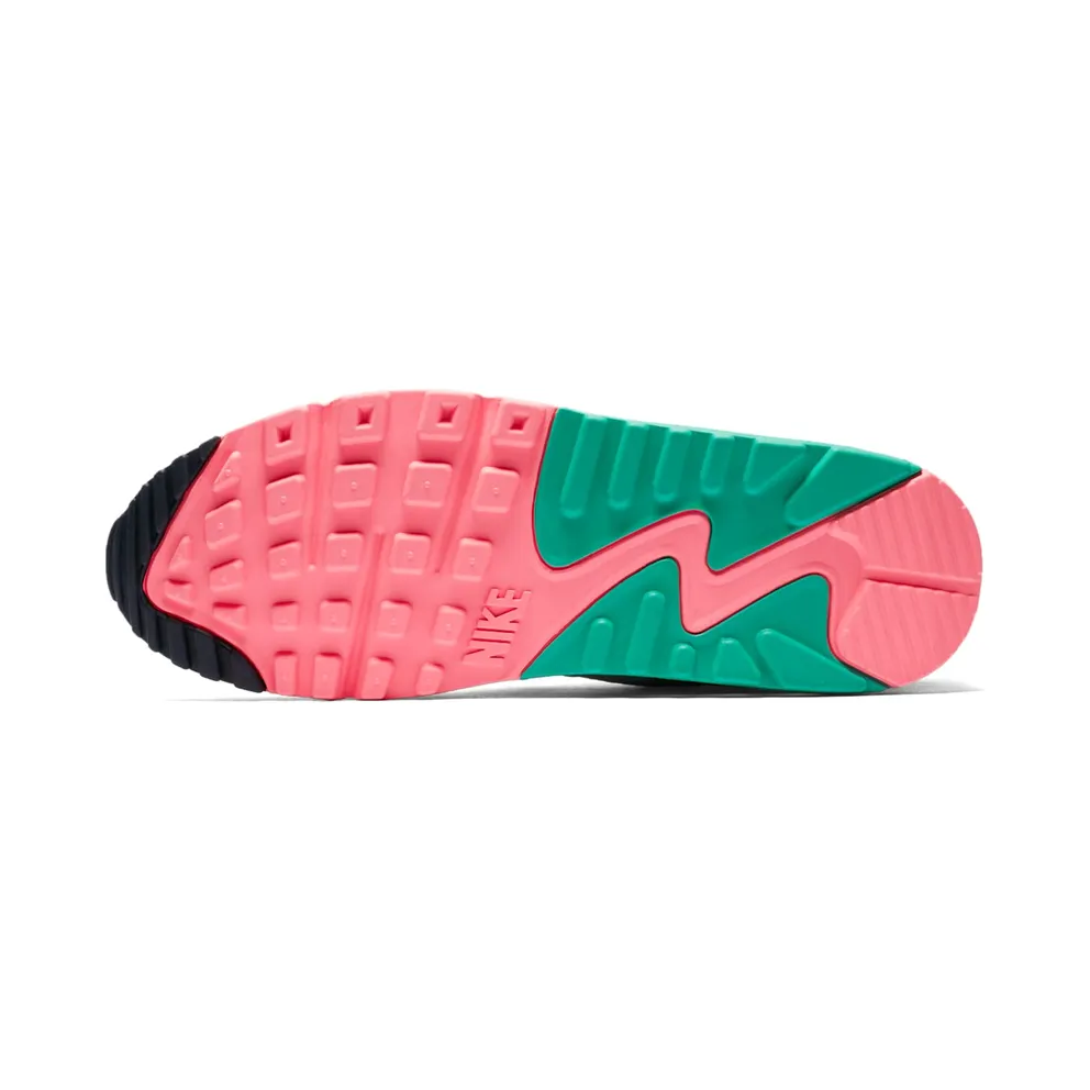 Nike Air Max 90 South Beach White/Obsidian-Pure Platinum-Blue Nebula (AJ1285-100)