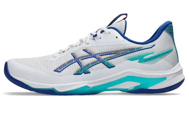 ASICS Netburner Ballistic FF 4 White Asics Blue (1051A096-960)