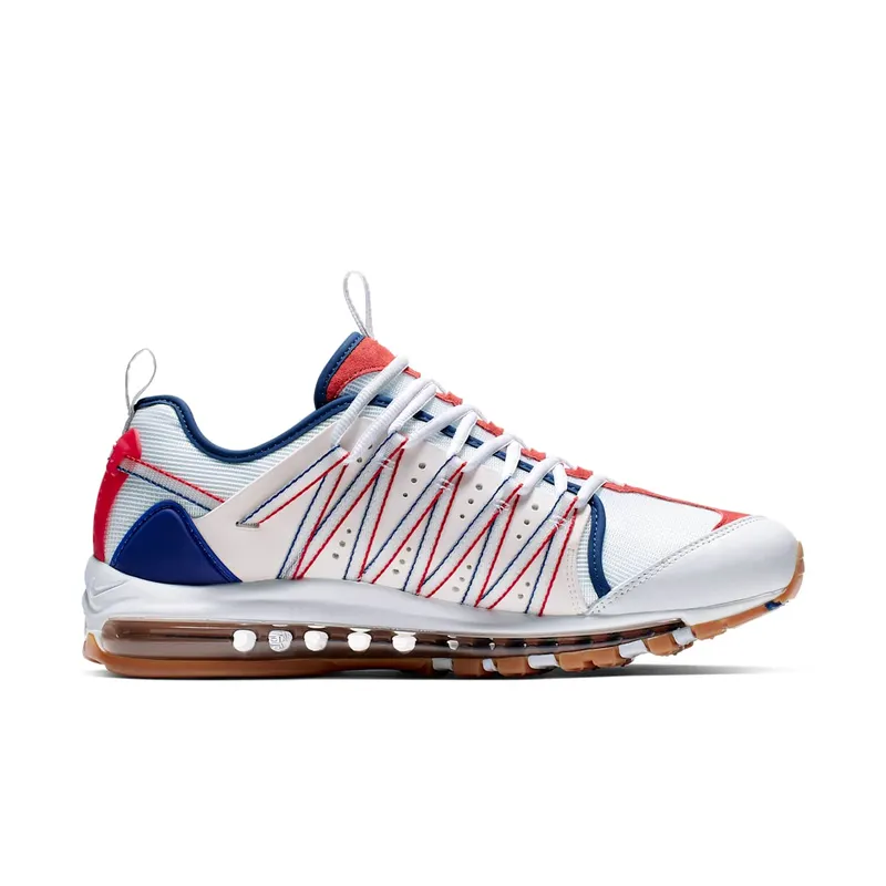 Nike x CLOT Air Max 97 Haven White Royal Red (2019) (AO2134-101)