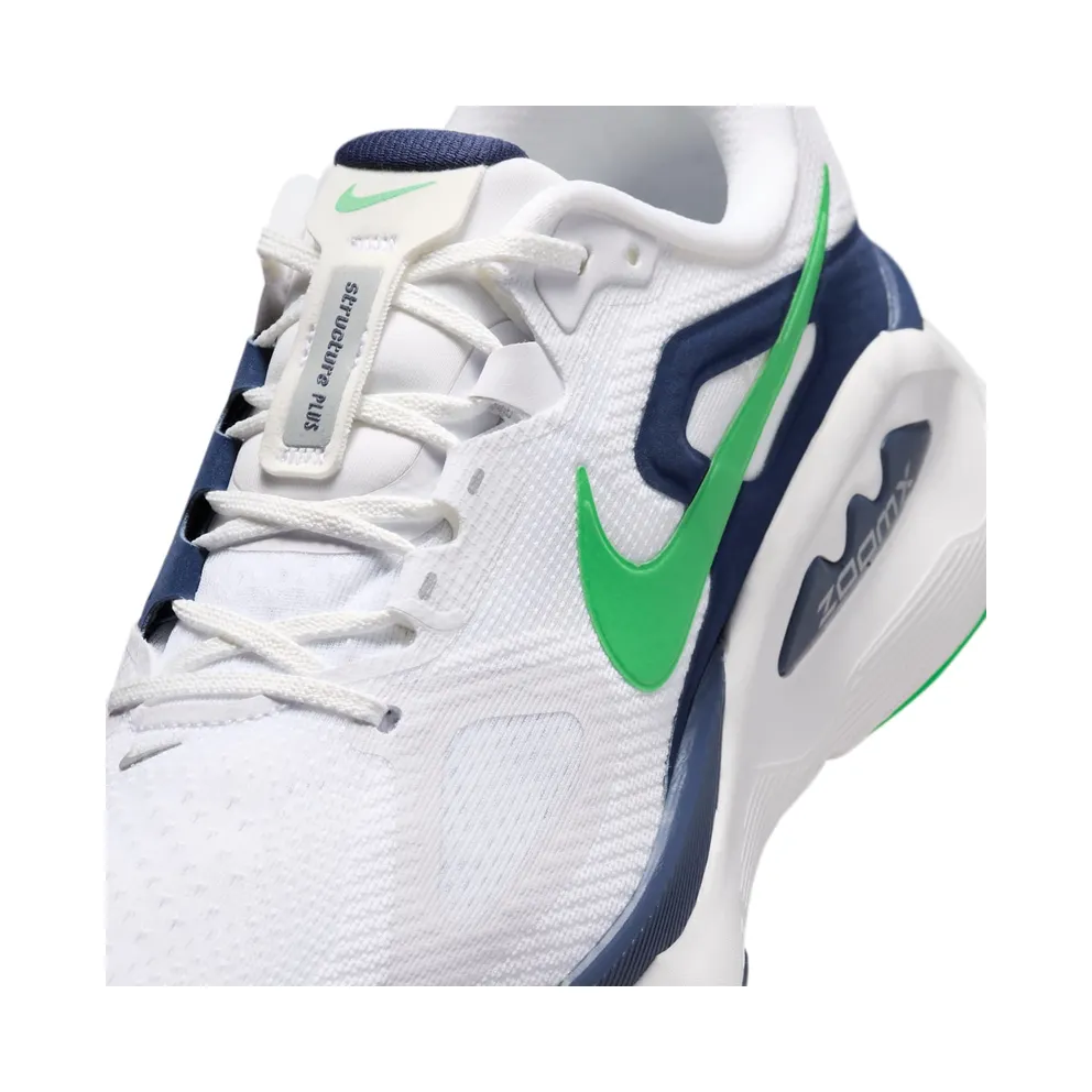 Nike Structure Plus White/Midnight Navy/Summit White/Green Spark (HQ3048-102)