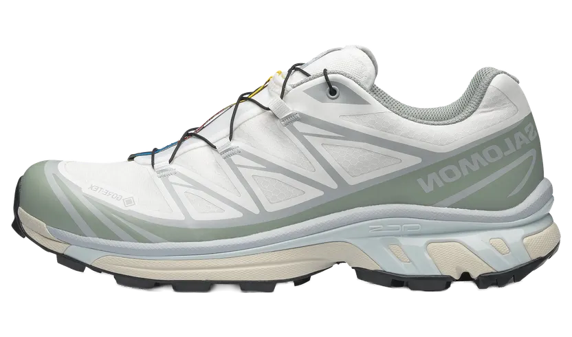 Salomon XT-6 Gore-Tex “White Green Milieu” (L47990-000)