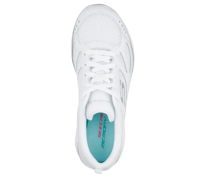 Skechers Summits – Suited Sneaker White/Silver