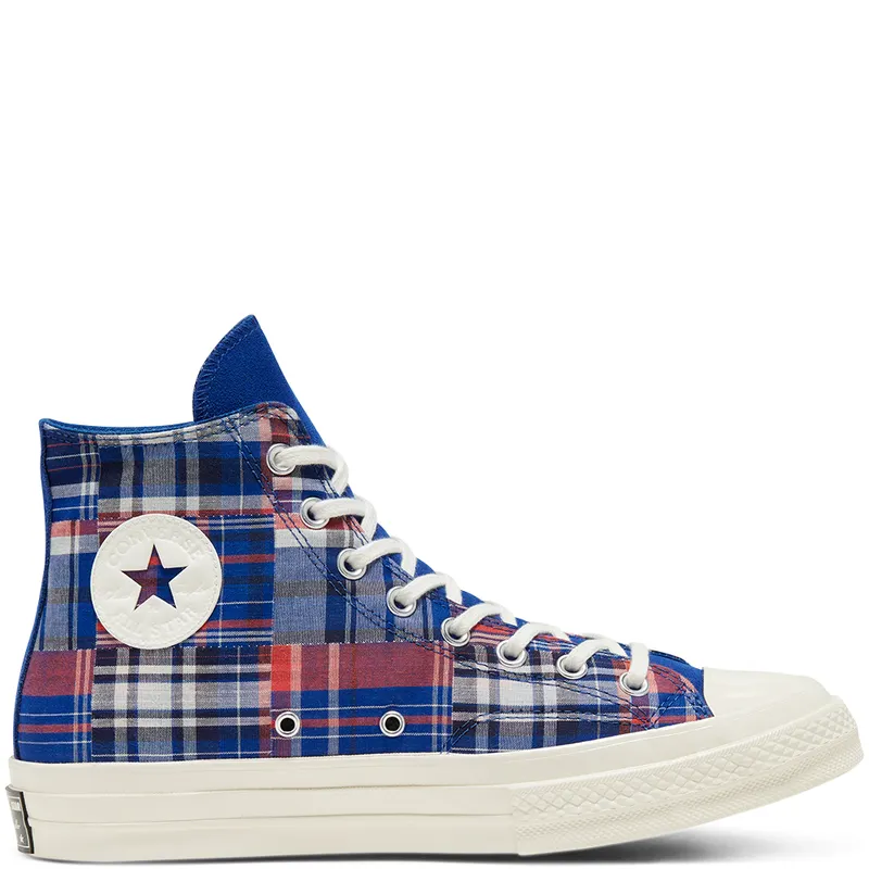 Converse Chuck Taylor All-Star 70s Hi Twisted Prep Blue Rush Blue/University Red (166849C)
