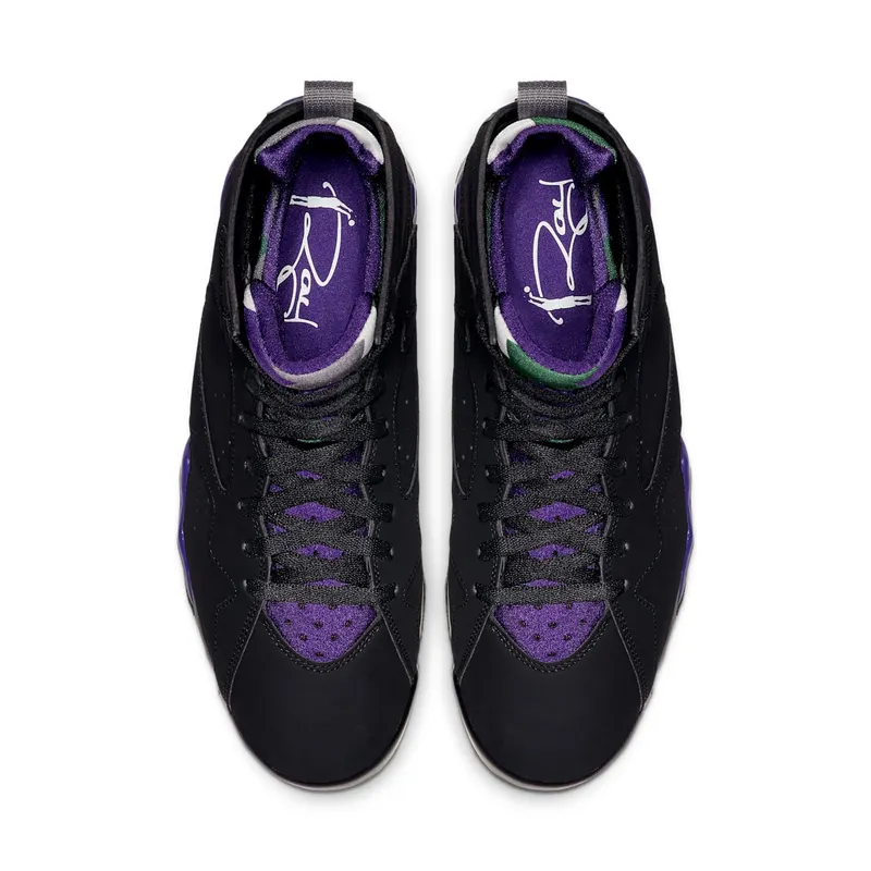 Jordan 7 Retro Ray Allen Bucks Black/Field Purple-Fir-Dark Steel Grey (304775-053)