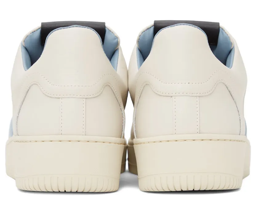 Human Recreational Services Off-White & Blue Mongoose Low Sneakers (UE21GF0200X2C2) (2)
