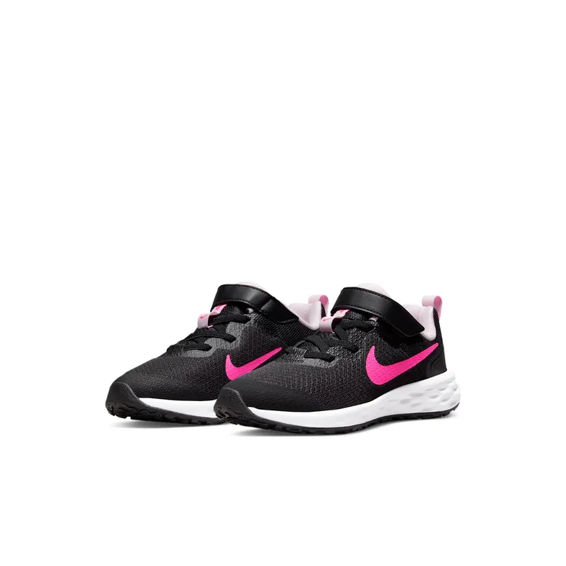 Nike Revolution 6 Younger Kids’ Black 50% Sustainable Materials (DD1095-007)