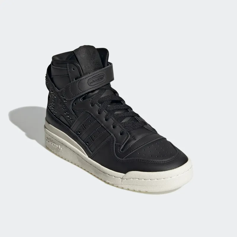 adidas Forum 84 Hi Core Black / Off White / Sonic Fuchsia (H05053)