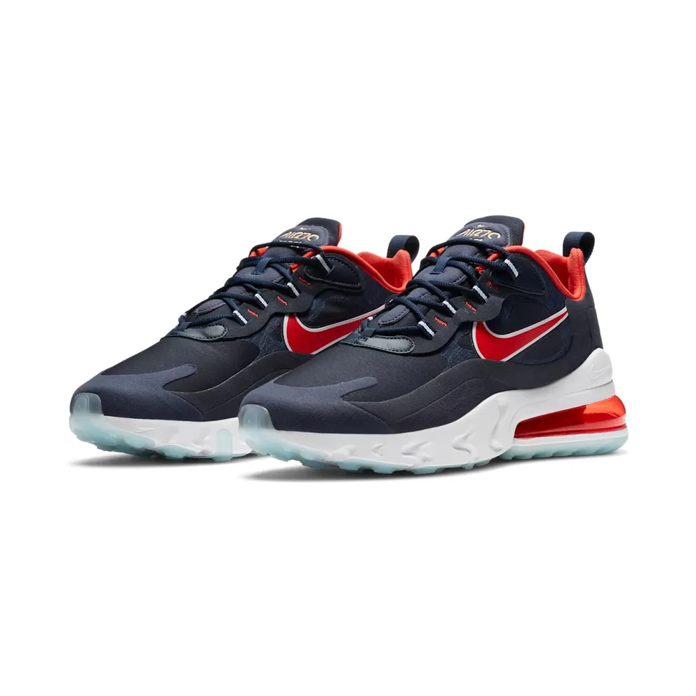 Nike Air Max 270 React USA Midnight Navy/Obsidian-White-Chile Red (CT1280-400)