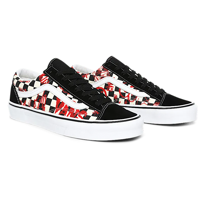 Vans Style 36 Checkerboard Red (VN0A3DZ31IW)
