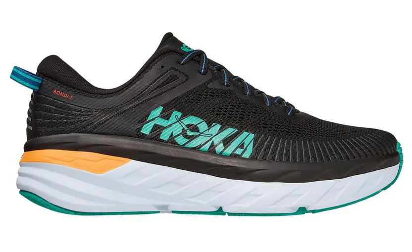 Hoka One One Bondi 7 Black Atlantis (1110518-BATL)