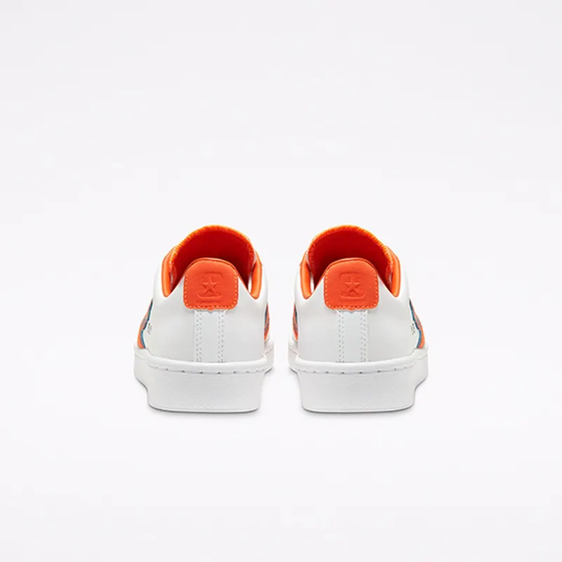 Converse Pro Leather Low ‘Sunblocked – Bold Mandarin’ White/Bold Mandarin (167853C)