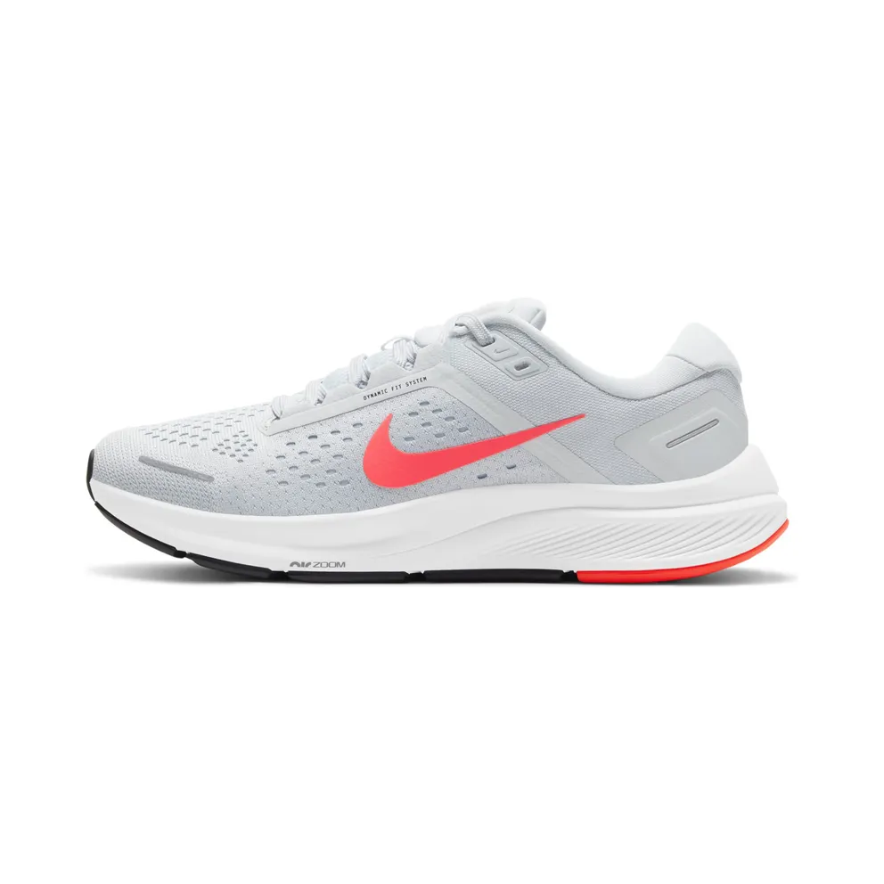 Nike Air Zoom Structure 23 Black “Pure Platinum / Light Armoury Blue / White / Flash Crimson” (CZ6721-009)