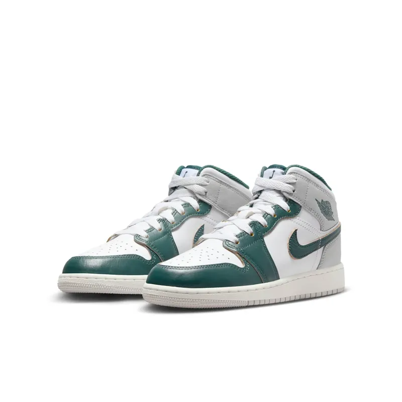 Jordan 1 Mid SE GS “Oxidized Green” (FQ8088-103)