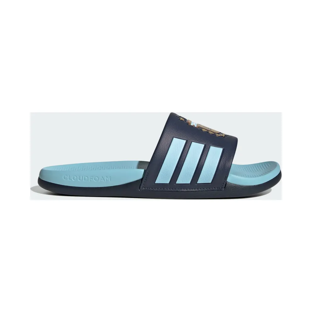 Adidas Adilette Comfort 2.0 Argentinië Badslippers Night Navy / Dark Football Gold / Icey Blue (JS4974)