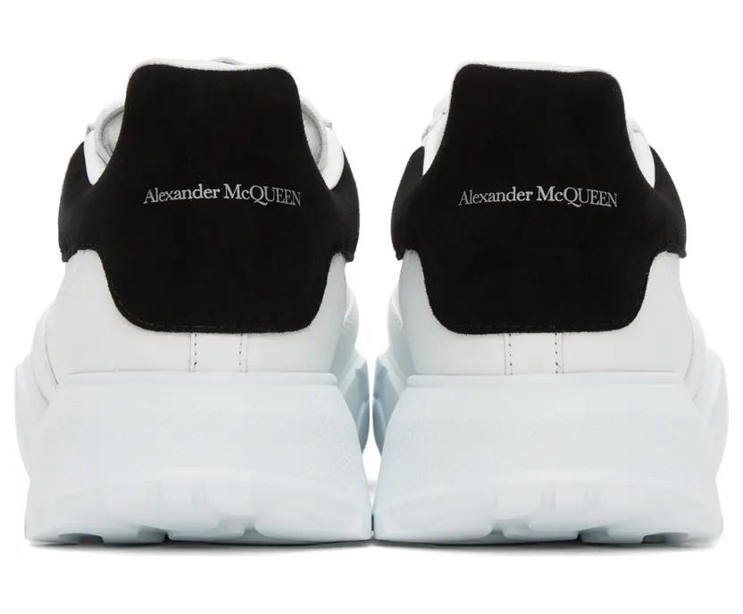 Alexander McQueen White & Pink Court Trainer Sneakers (633915WIA9A) (4)