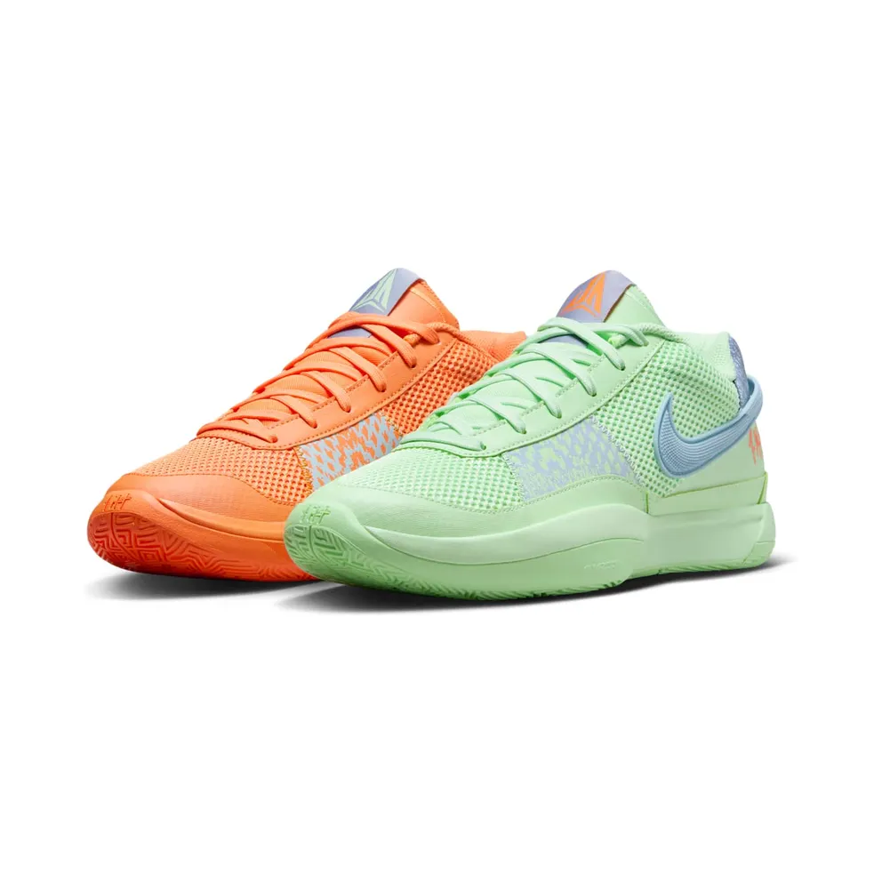 Nike Ja 1 “Bright Mandarin / Vapor Green” (FQ4796-800)