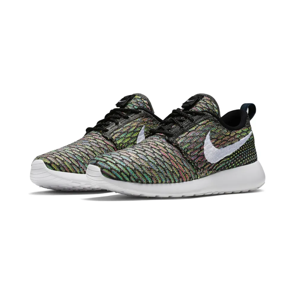 Nike Womens Roshe Run Flyknit Multicolor (2015) (704927-001)