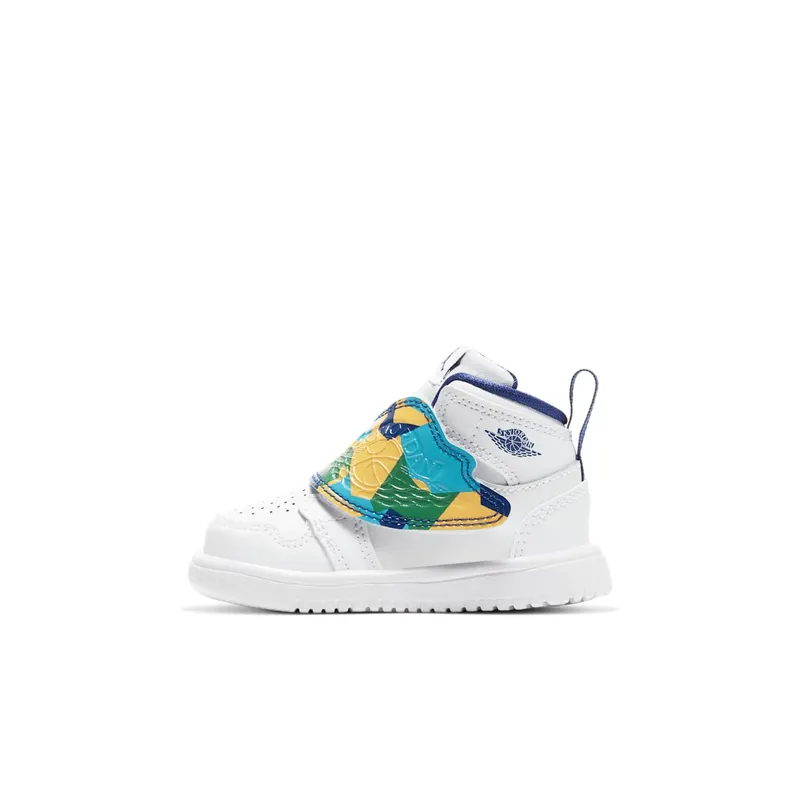 Jordan Sky 1 White Multi (TD) White/Total Orange-University Gold-Court Purple (BQ7196-100)