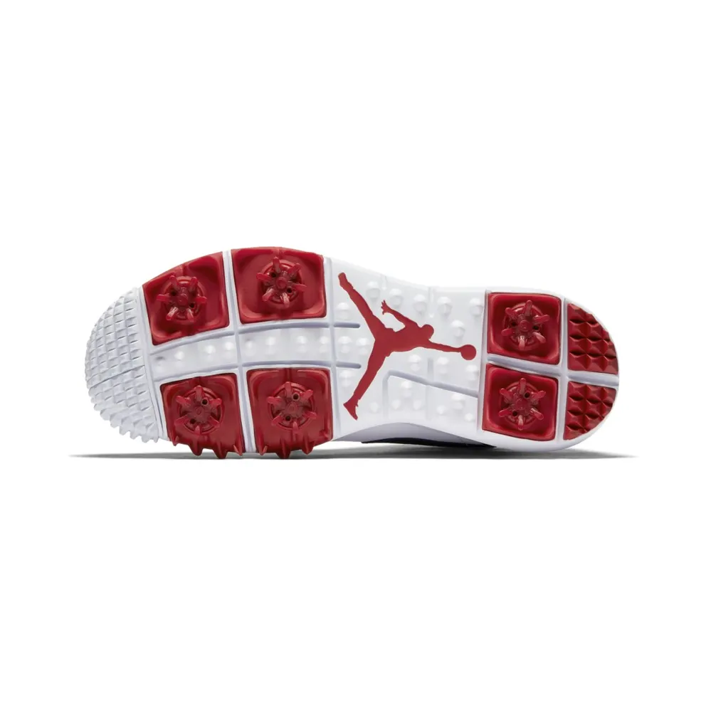 Jordan 1 Retro Golf Cleat Chicago White/Black-Varsity Red (917717-100)
