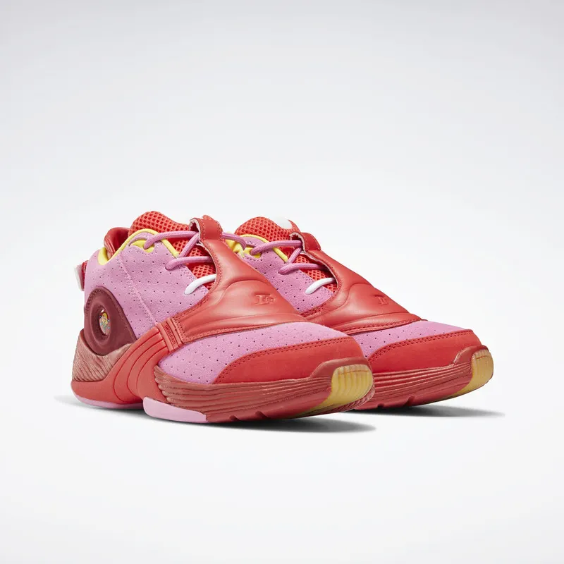 Reebok Answer 5 BBC Ice Cream Red Cool Cherry Tomato/Posh Pink-Stinger Yellow (Other Brands Other)