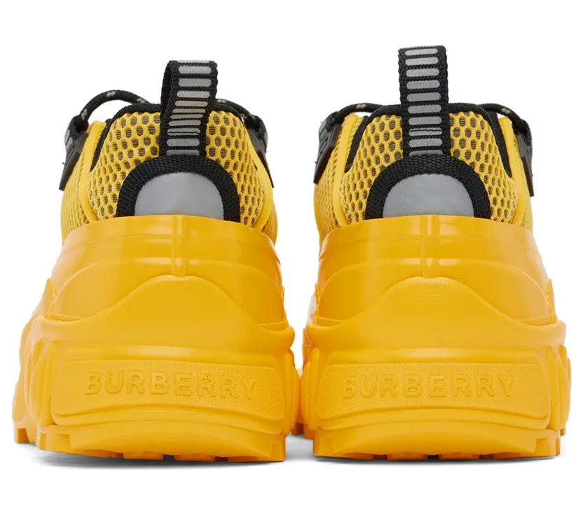 Burberry Yellow Madelina Sneakers (8051087) (2)