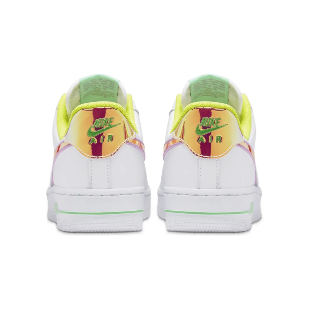 Nike Air Force 1 Low White Multi Pastel (W) White/Lemon Venom-Electro Green-Multi-Color (CW5592-100)
